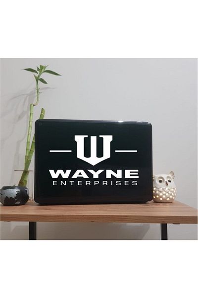 Sticker Works Wayne Enterprises Laptop Sticker
