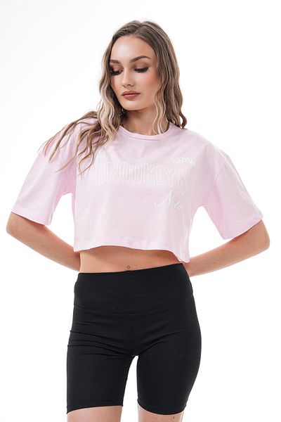 ŞİMAL Women's Printed Crew Neck Casual T-Shirt 250183   -