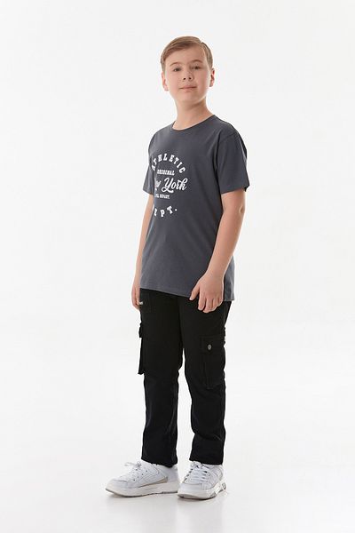 Fulla Moda 100% Cotton Printed Boy's T-Shirt