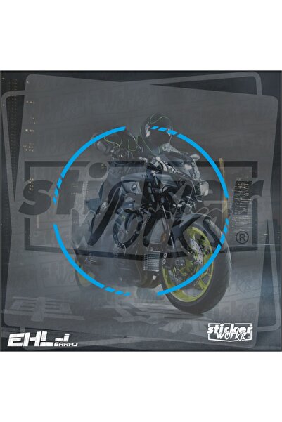 Sticker Works 16 Pieces Engine Rim Stripe Sticker