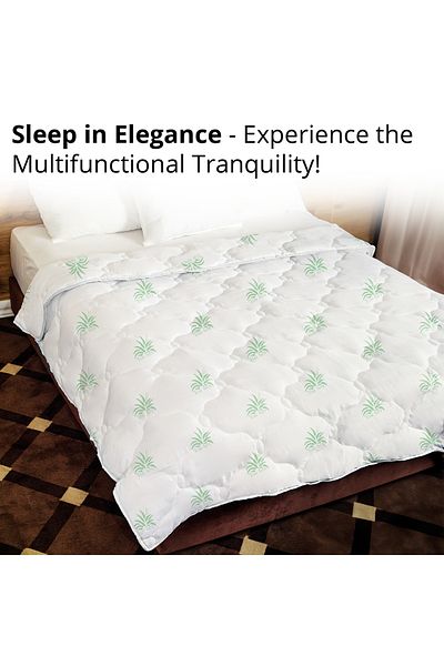 Home Still Aloe Vera Quilted Duvet 200x220 cm