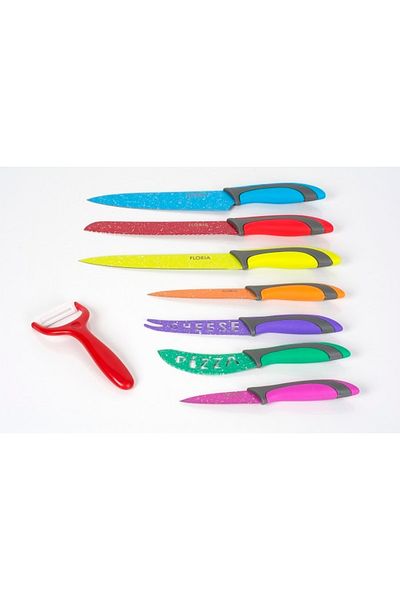 Floria Floria 8-piece stainless steel knife set ZLN-1143, Multicolor