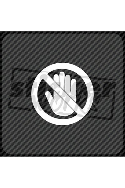 Sticker Works Autocolant Prohibit să atingeți