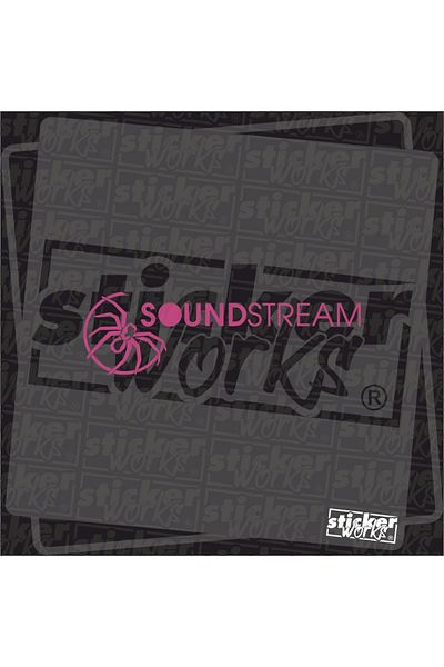 Sticker Works Αυτοκόλλητο Sound Stream