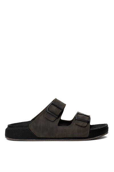 Pierre Cardin PC-7408 Ανδρικές φλατ παντόφλες Χακί