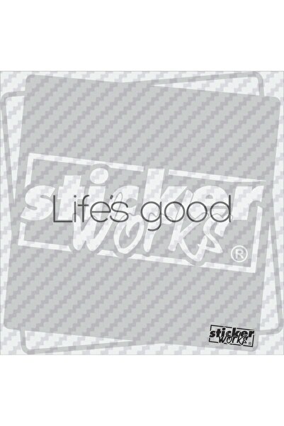 Sticker Works ملصق للزجاج الأمامي من Lifes Good