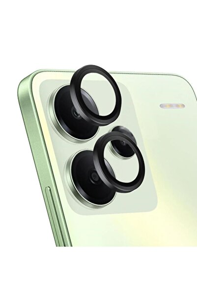 Microsonic Xiaomi Redmi Note 13 Pro Plus 5G Tekli Kamera Lens Koruma Camı Siyah