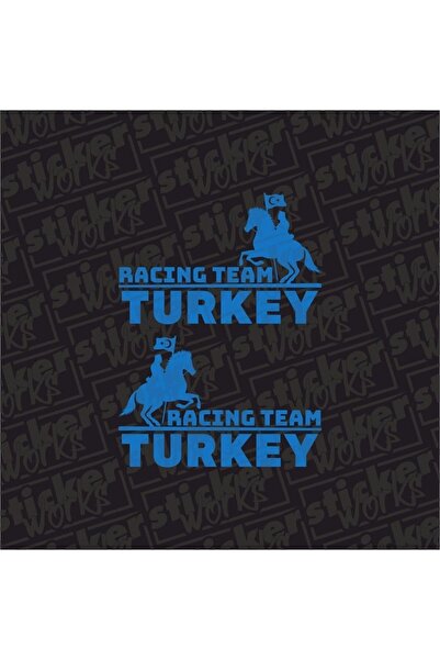 Sticker Works Autocolant echipa de curse Turcia
