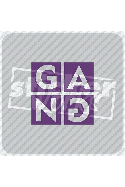 Sticker Works Αυτοκόλλητο Gang