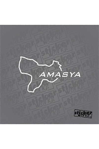 Sticker Works ملصق خريطة أماسيا