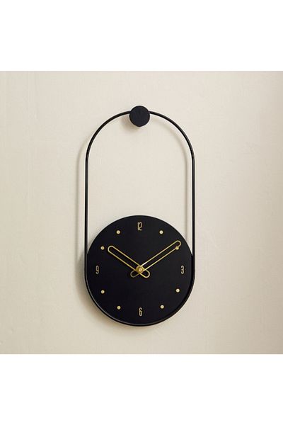 Home Box Mido Metal Creative Clock - 20x4x40 cm