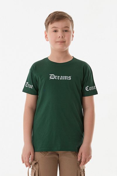Fulla Moda Μπλουζάκι για αγόρι με στάμπα 100% Cotton Dreams