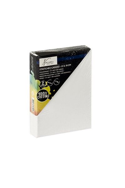 Nassau fine art Set of 2 Painting Canvases 13x18cm Nassau