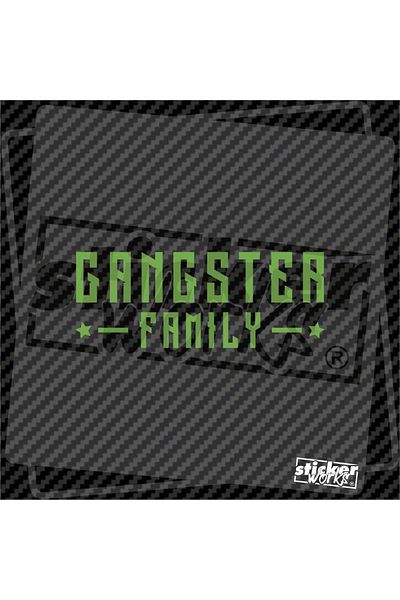 Sticker Works Autocolant cu hologramă pentru familia gangsterilor