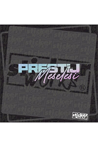 Sticker Works ملصق مسألة برستيج