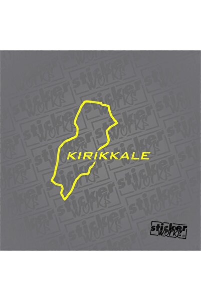 Sticker Works ملصق خريطة Kırıkkale