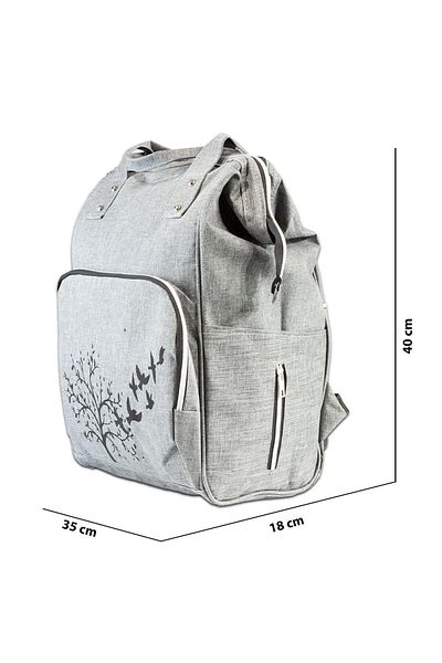 Pikas Mother Baby Care Backpack Liquid Proof Baby Bag