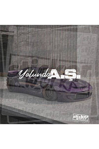 Sticker Works شركة على الطريق. ملصق