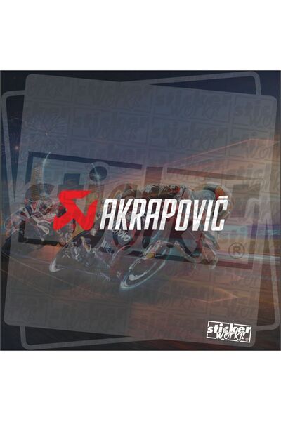 Sticker Works Akrapovic Sticker
