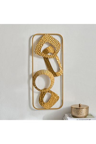 Home Box Percy Capri Metal Chain Wall Decor - 24.8x61x3.2 cm