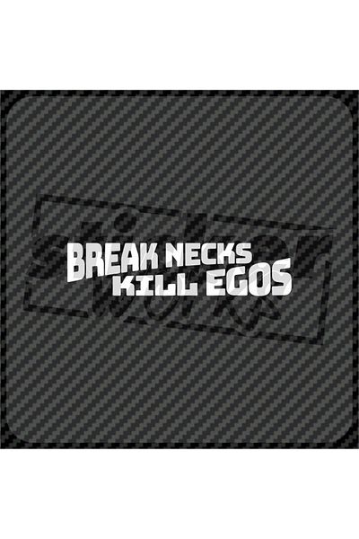 Sticker Works Autocolant Break Necks