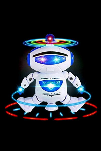 UDATOYS Dans Eden Robot Uzaylı Astronot Oyuncak Müzikli Işıklı 24 Cm