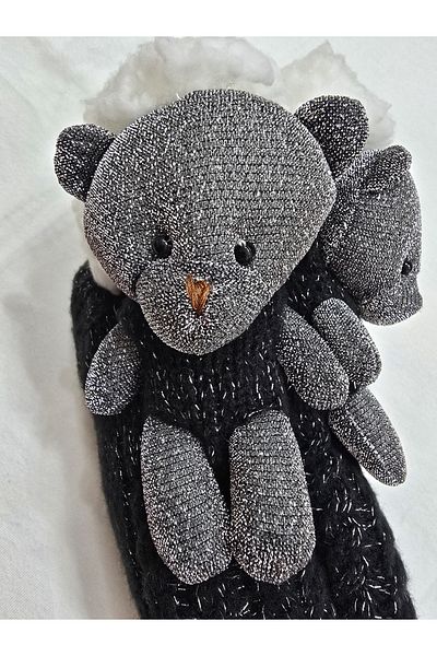 Daymod Child Thermal Socket Slippers with Teddy Bear