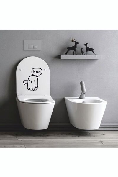 Sticker Works ملصق وعاء المرحاض