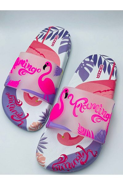 GEZER SWAN Detaliat din plastic antiderapant pentru piscină, baie de mare, balcon, terasă, papuci pentru casă și stradă