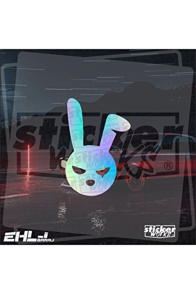 Sticker Works ملصق الأرنب