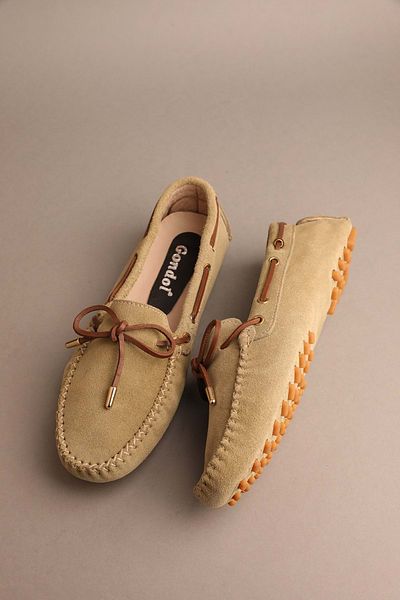 Gondol Loafer clasic pentru bărbați din piele naturală Mint 40