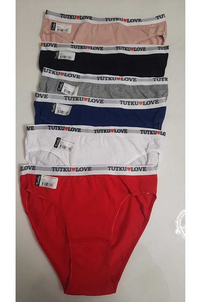 Tutku Hanna Bikini -Κιλότα-12τμχ- TKD0560