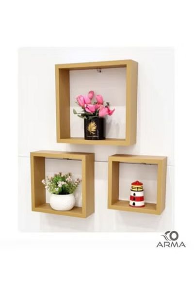 co arma 3-Piece Wall Mounted Shelf Set