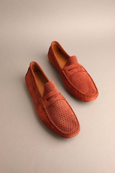 Gondol Loafer clasic din piele naturală pentru bărbați maro 42 Ttx.238