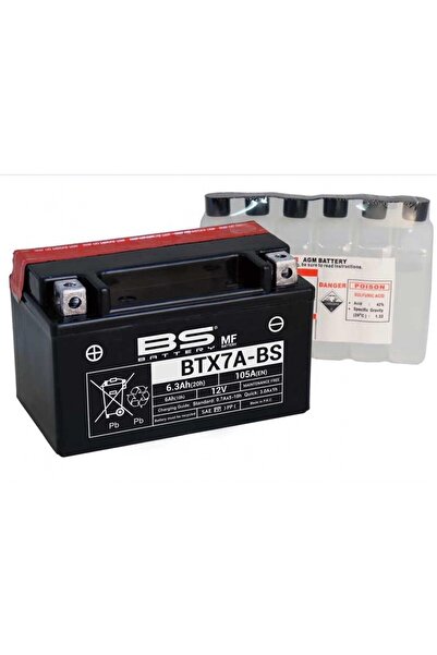 Genel Markalar BS BATTERY BTX7A-BS Motosiklet Aküsü