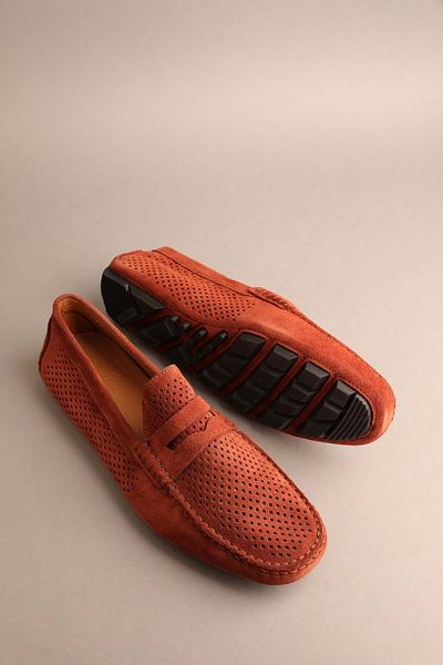 Gondol Loafer clasic din piele naturală pentru bărbați maro 42 Ttx.238