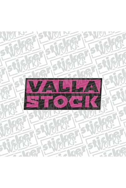 Sticker Works ملصق مخزون فالا