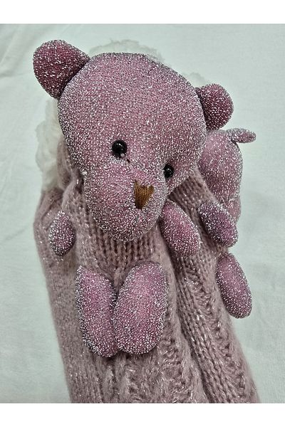 Daymod Child Thermal Socket Slippers with Teddy Bear