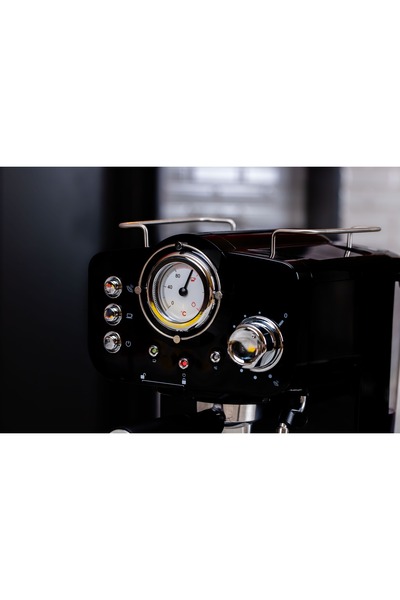 Zilan Χειροκίνητος espressor ZLN2991 Black, 15 Bar, 1,25 l, 1100W, Retro Design