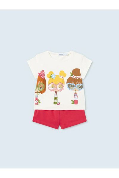 MAYORAL Baby Girl Shorts T-Shirt Set 1276