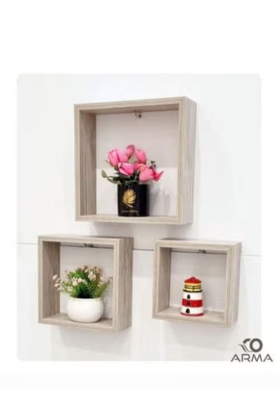 co arma 3-Piece Wall Mounted Shelf Set