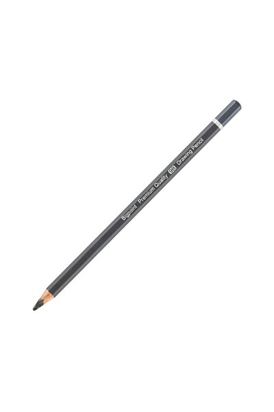 Bigpoint |   Graduated Pencil 9B – for Technical Drawing and Sketching, Hexagonal Body