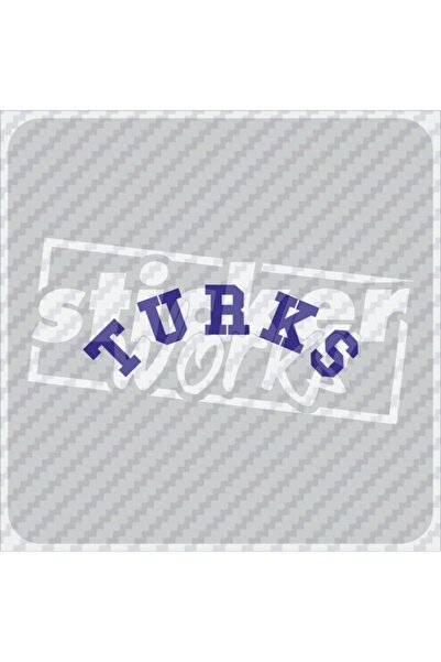 Sticker Works Autocolant turcesc