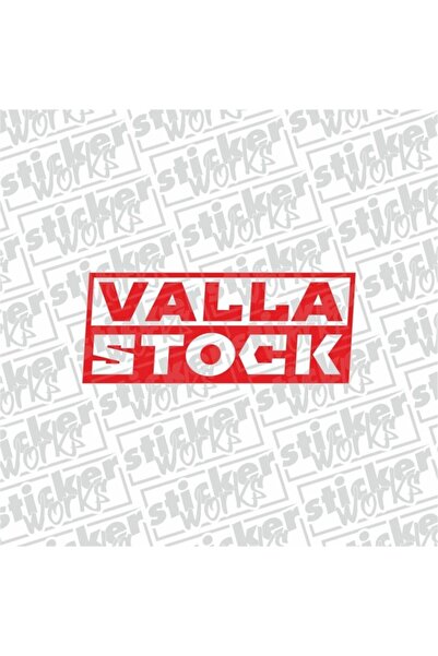 Sticker Works ملصق مخزون فالا