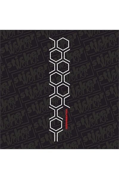 Sticker Works Αυτοκόλλητο κηρήθρας παρμπρίζ Volkswagen