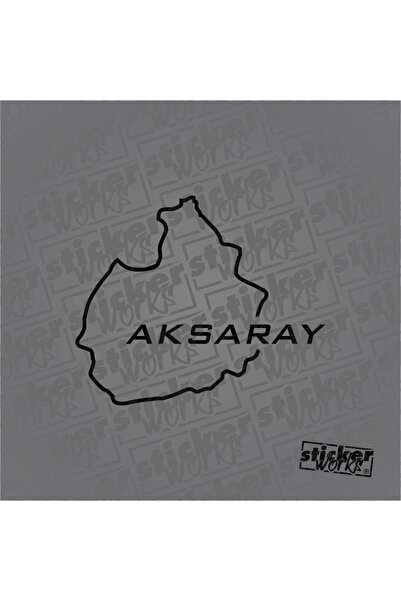 Sticker Works ملصق خريطة Aksaray