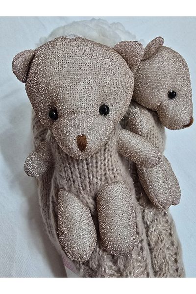 Daymod Child Thermal Socket Slippers with Teddy Bear