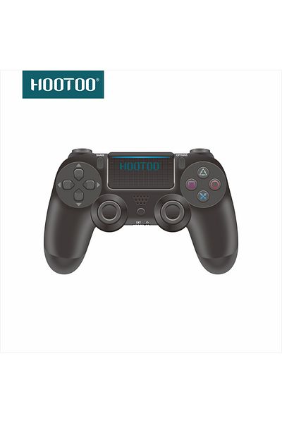 HooToo PlayStation Controller - Black HOOTOO-PS4-GM06-07