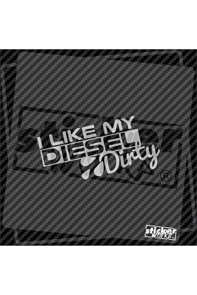 Sticker Works أنا أحب ملصق ديزل القذر الخاص بي