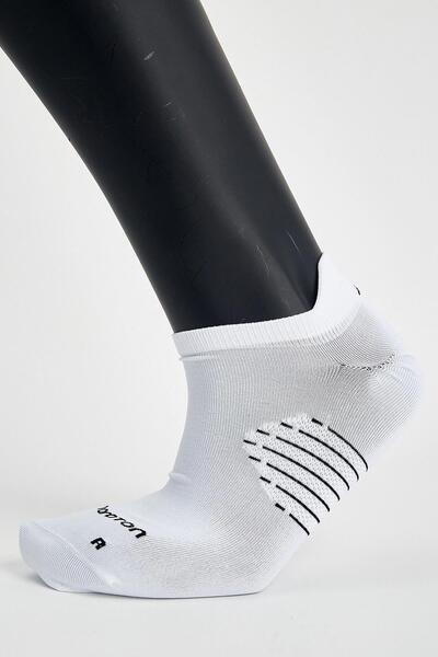 MARATON Regular Unisex White Socks